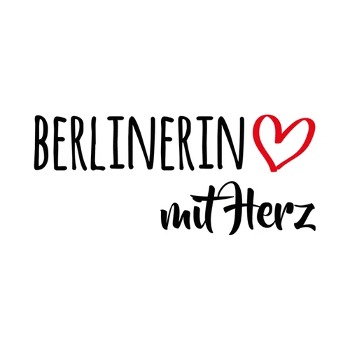 Berlin Motiv Berlinerin mit Herz