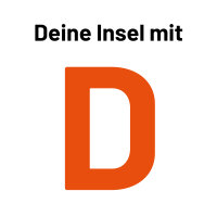 Insel mit D