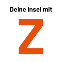 Insel mit Z