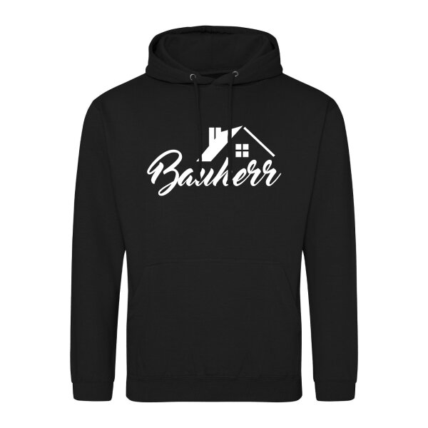 Unisex Hoodie Bauherr  Größe S-3XL