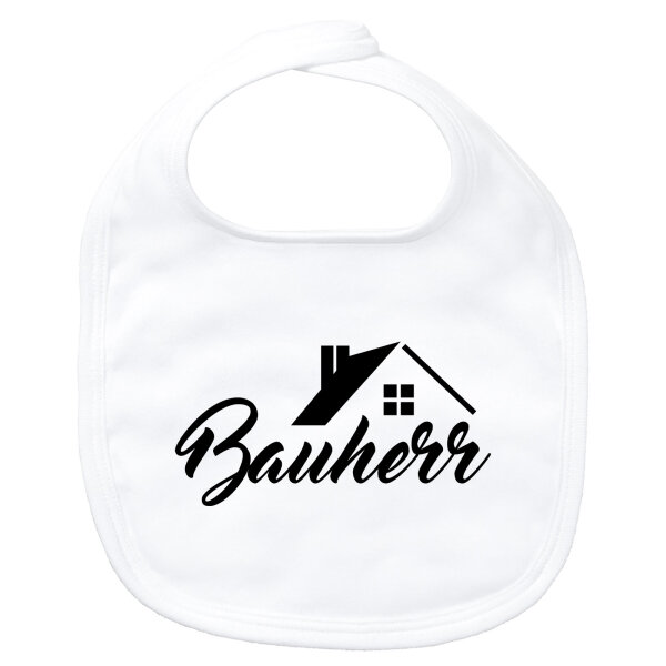 Baby Lätzchen Bauherr