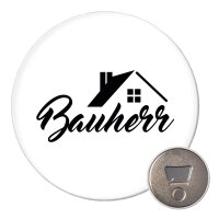 Magnet Bauherr  59mm Kühlschrankmagnet...