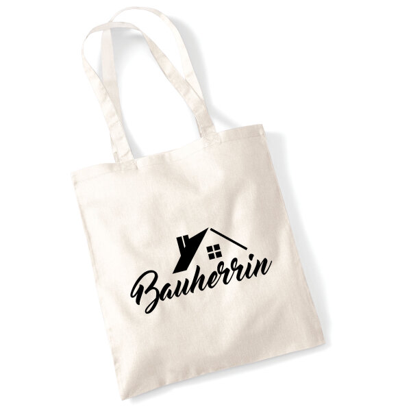 Jutebeutel Bauherrin  10 Liter