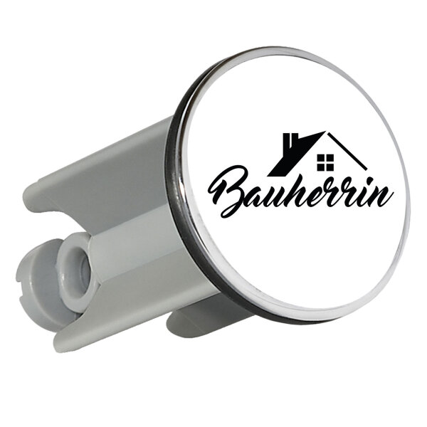 Waschbeckenstöpsel Bauherrin  4cm Abflussstopfen