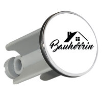 Waschbeckenstöpsel Bauherrin  4cm Abflussstopfen