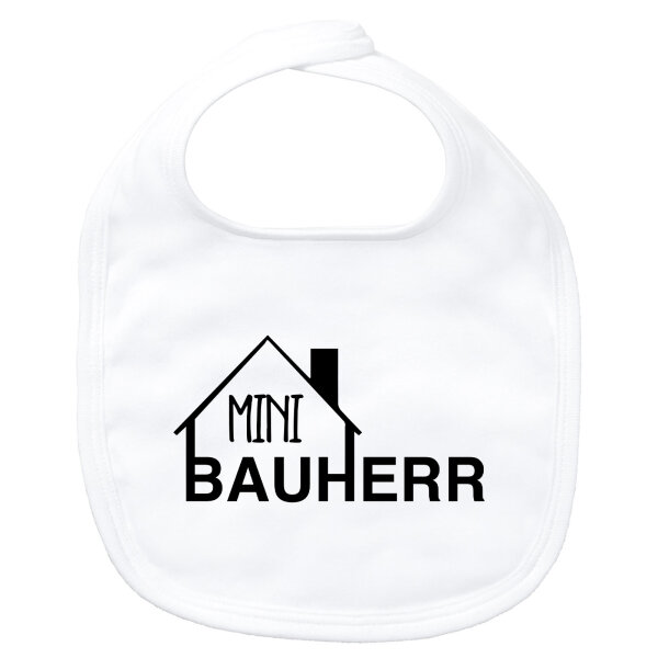 Baby Lätzchen Mini Bauherr