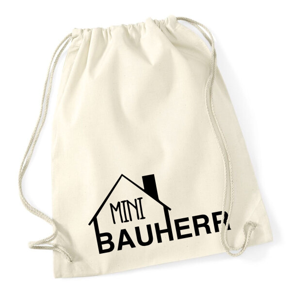 Turnbeutel Mini Bauherr  12 Liter