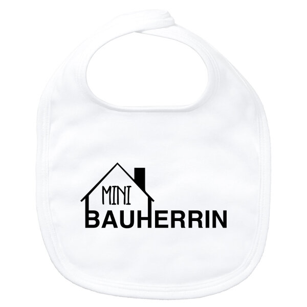 Baby Lätzchen Mini Bauherrin