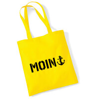 Stofftasche Moin Anker 10 Liter Yellow