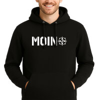 Unisex Hoodie Moin Kompass Größe S-3XL