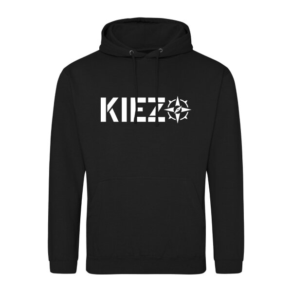 Unisex Hoodie Kiez Kompass Größe S-3XL