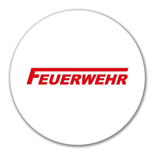 Aufkleber Feuerwehr 10cm Sticker