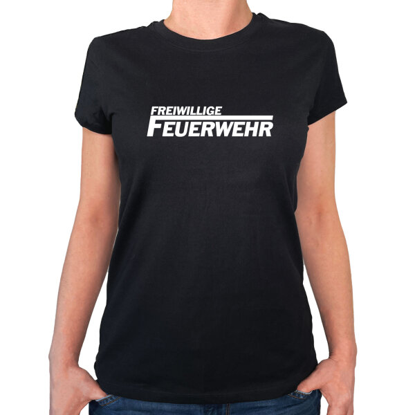 Damen T-Shirt Freiwillige Feuerwehr Größe XS-XXL