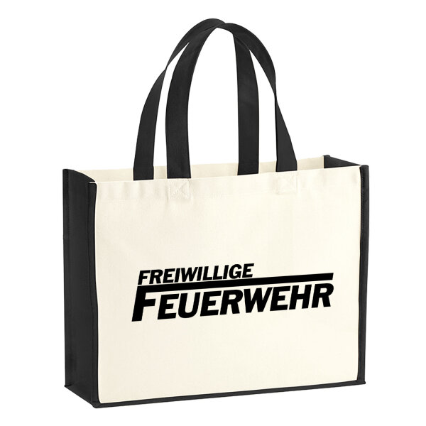 Jutetasche Freiwillige Feuerwehr 21 Liter Black