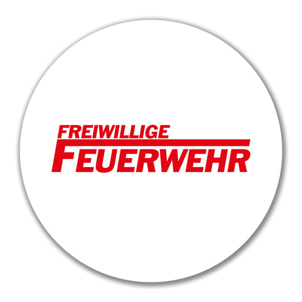 Aufkleber Freiwillige Feuerwehr 10cm Sticker
