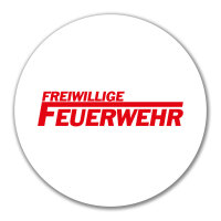Aufkleber Freiwillige Feuerwehr 10cm Sticker