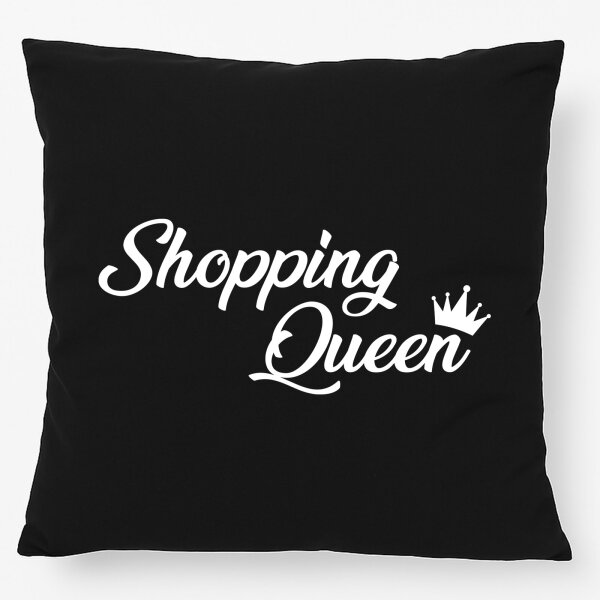 Kissen Shopping Queen  40x40cm