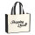 Jutetasche Shopping Queen  21 Liter Black