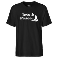 Herren T-Shirt Love &amp; Peace