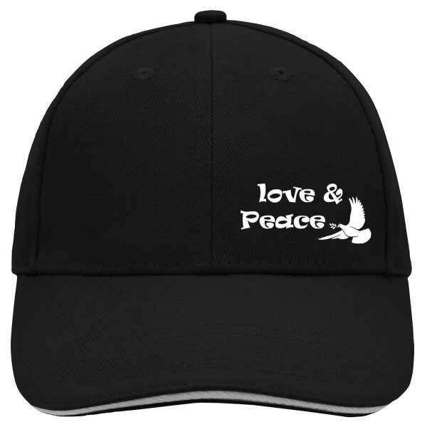 Cappy Mütze Love & Peace