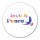 Aufkleber Love & Peace  10cm Sticker