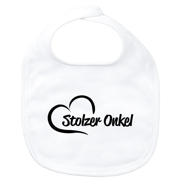 Baby Lätzchen Stolzer Onkel Herz