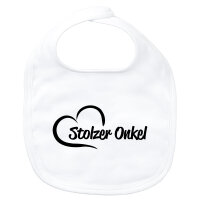 Baby Lätzchen Stolzer Onkel Herz