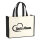 Jutetasche Beste Mama Herz 21 Liter Black