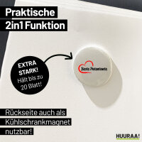 Magnet Beste Patentante Herz 59mm Kühlschrankmagnet Flaschenöffner