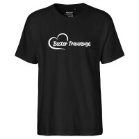 Herren T-Shirt Bester Trauzeuge Herz