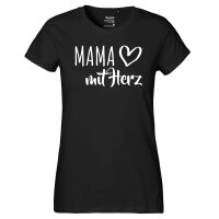 Damen T-Shirt Mama mit Herz Größe XS-XXL