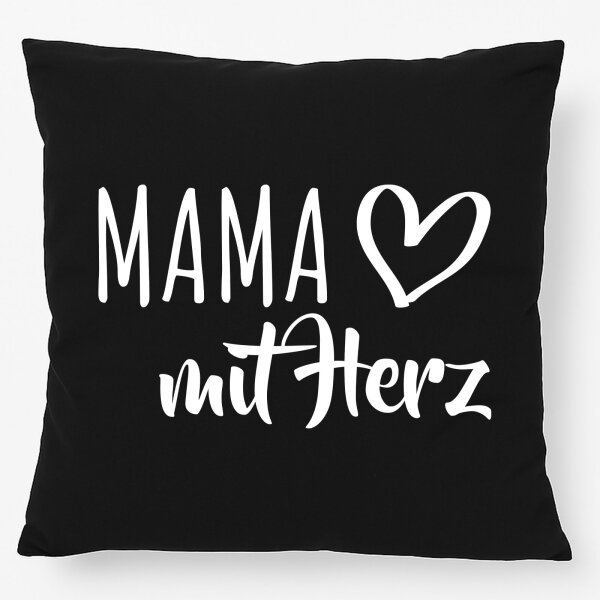 Kissen Mama mit Herz 40x40cm