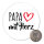 Magnet Papa mit Herz 59mm Kühlschrankmagnet Flaschenöffner