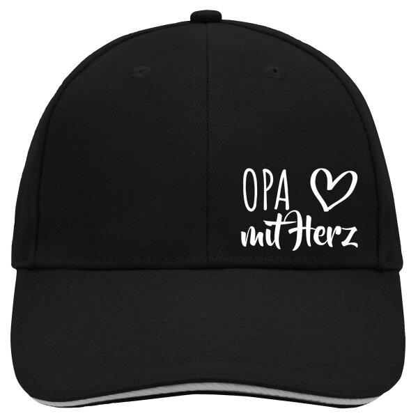 Cappy Mütze Opa mit Herz