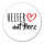 Aufkleber Helfer mit Herz 10cm Sticker