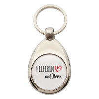 Schlüsselanhänger Herferin mit Herz