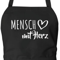 Schürze Mensch mit Herz