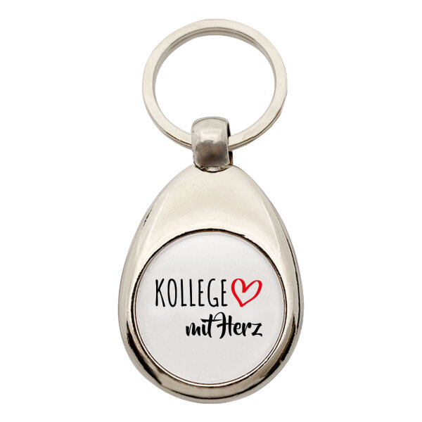 Schlüsselanhänger Kollege mit Herz