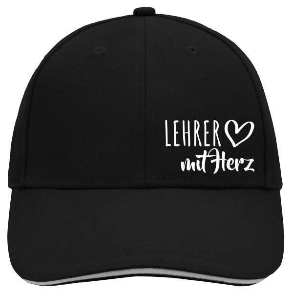 Cappy Mütze Lehrer mit Herz