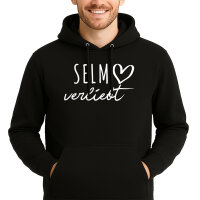 Unisex Hoodie Selm verliebt Größe S-3XL