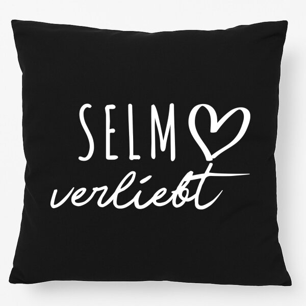 Kissen Selm verliebt 40x40cm