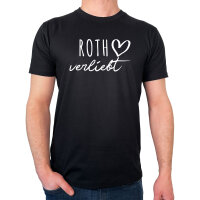 Herren T-Shirt Roth verliebt Größe S-3XL
