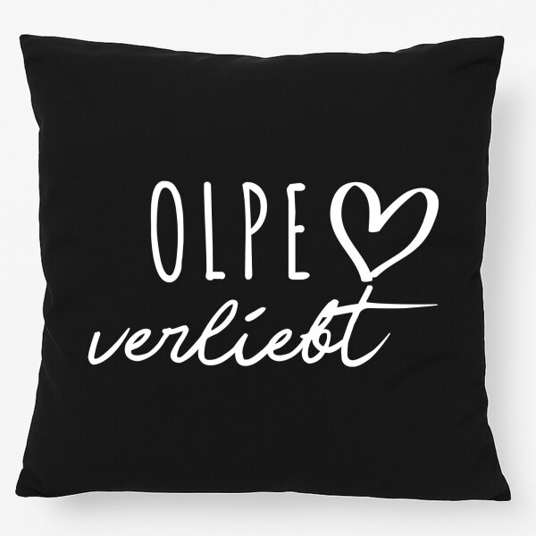 Kissen Olpe verliebt 40x40cm