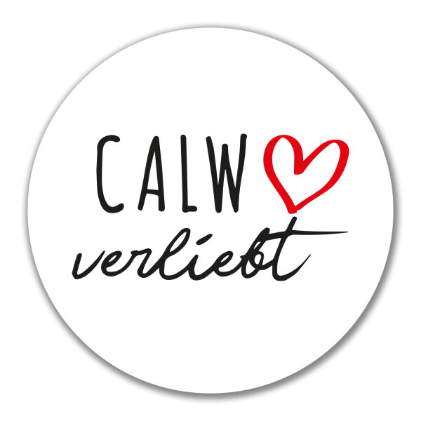 Aufkleber Calw verliebt 10cm Sticker