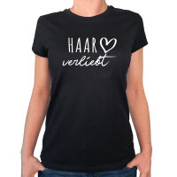 Damen T-Shirt Haar verliebt Größe XS-XXL