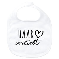 Baby Lätzchen Haar verliebt