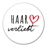 Aufkleber Haar verliebt 10cm Sticker
