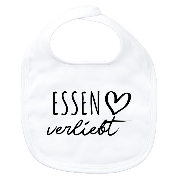 Baby Lätzchen Essen verliebt