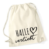 Turnbeutel Halle verliebt 12 Liter