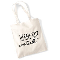 Jutebeutel Herne verliebt 10 Liter